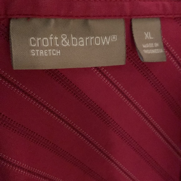 Women’s Striped Collar Dress Top - Picture 6 of 10